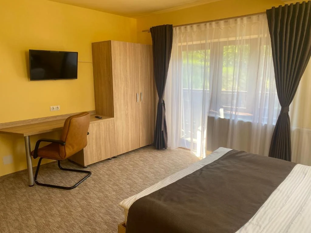 Bedroom and work area