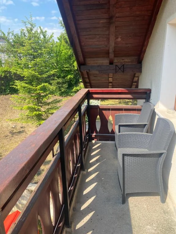 Covered balcony