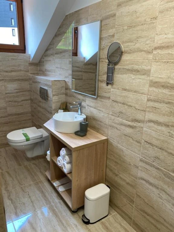 Attic bathroom