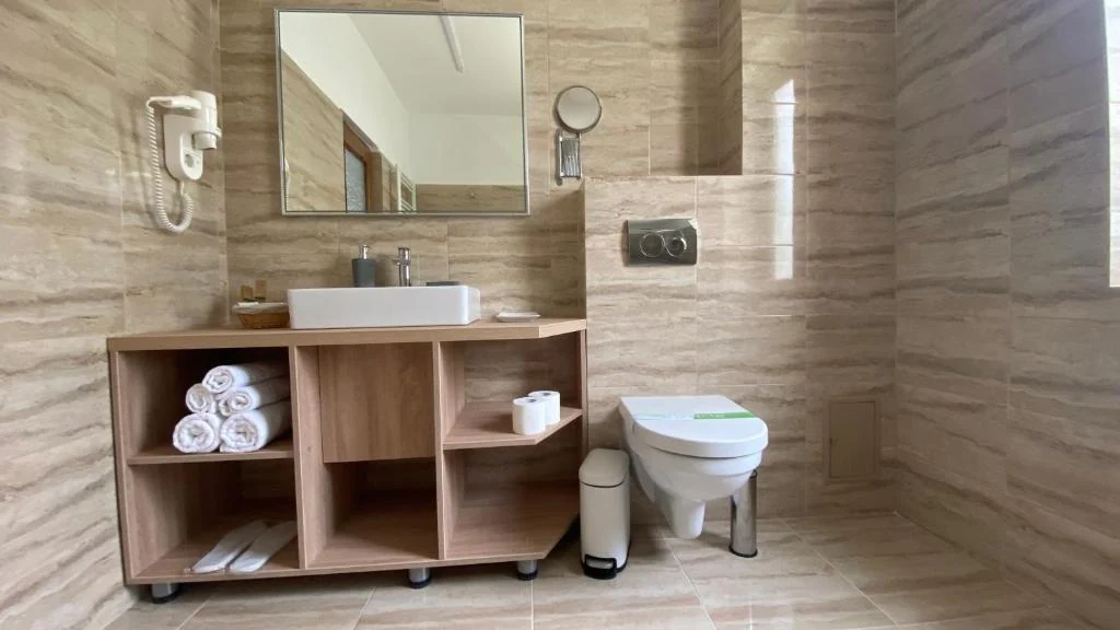 Bright bathroom